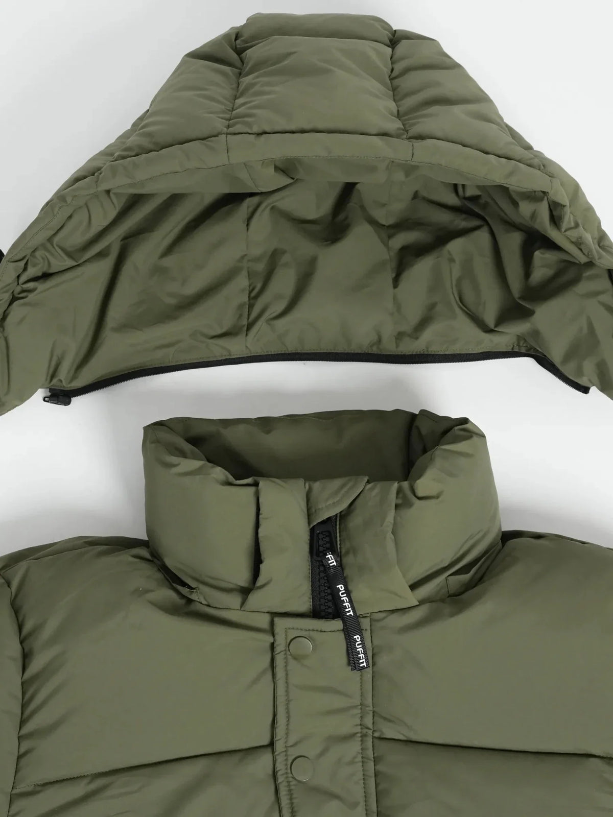 WarmCore™ Men's Detachable-Hooded Puffer Jacket