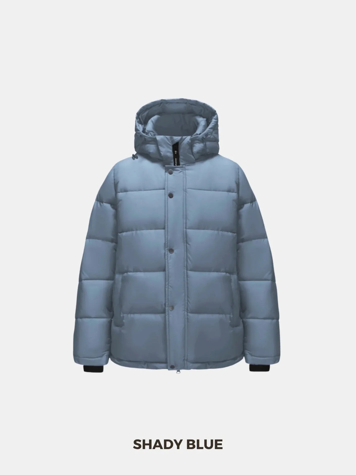 WarmCore™ Men's Detachable-Hooded Puffer Jacket