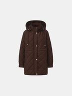 WarmCore™ Mid Length Diamond Quilted Puffer