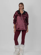 WarmCore™ Shiny Oversized Padded Hoodie