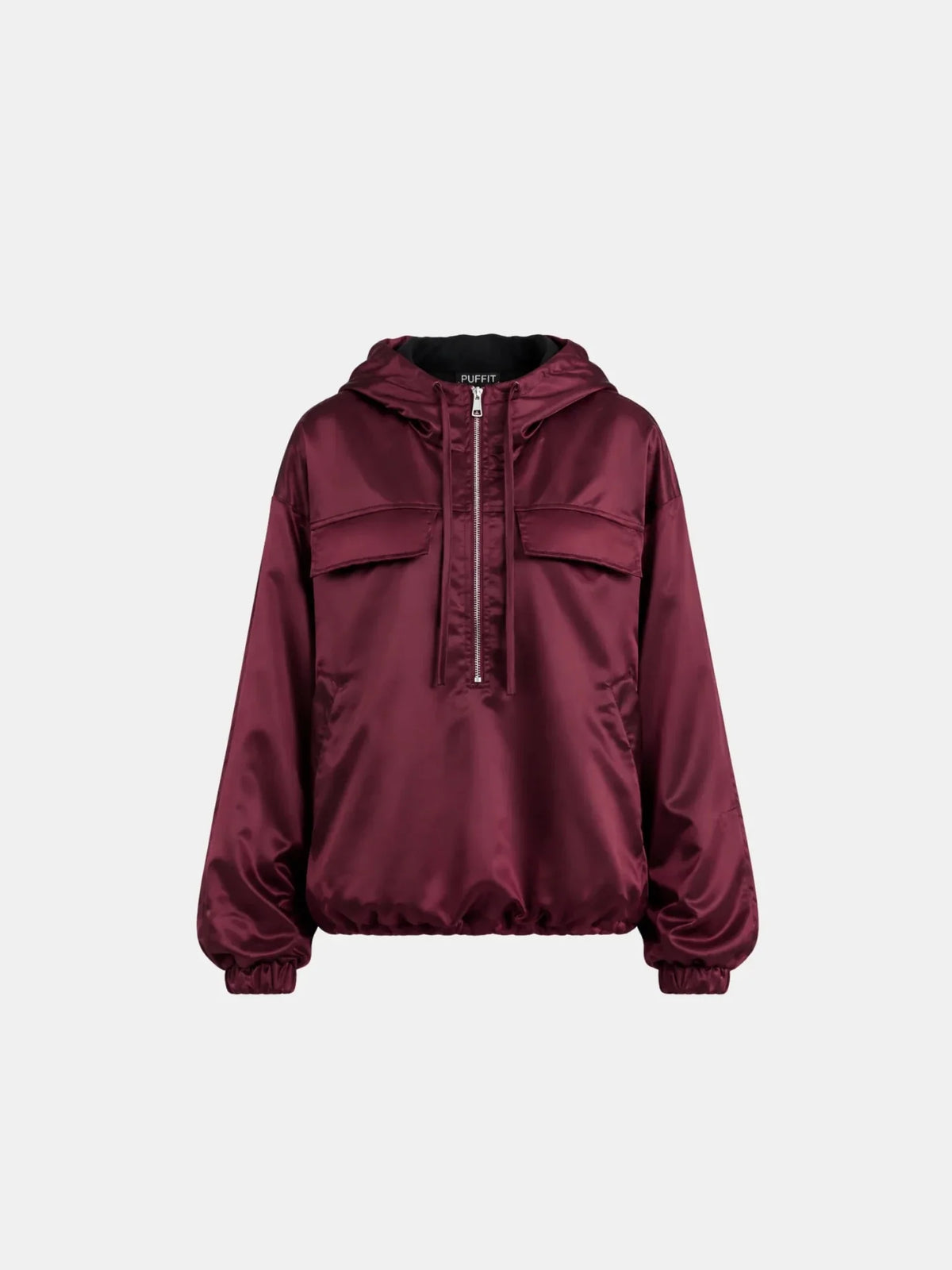 WarmCore™ Shiny Oversized Padded Hoodie