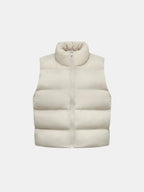 WarmCore™ Taped Seams Funnel Neck Puffer Gilet