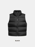 WarmCore™ Taped Seams Funnel Neck Puffer Gilet