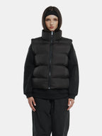 WarmCore™ Taped Seams Funnel Neck Puffer Gilet